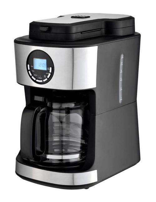 Cafetera Digital 12 Tz Con Molino De Café Integrado Pink Garlic CDMC12T