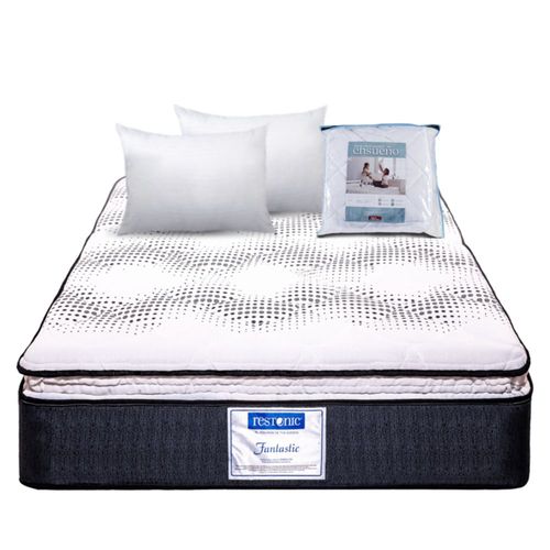 Colchón Fantastic King Size + 2 Almohadas + Protector King Size Ensueño