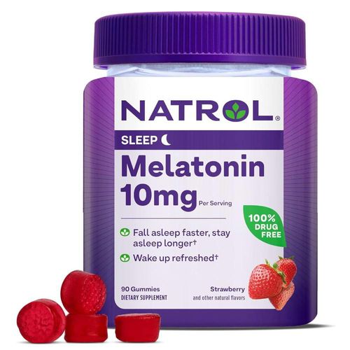 Natrol melatonina 10mg con 90 gomitas