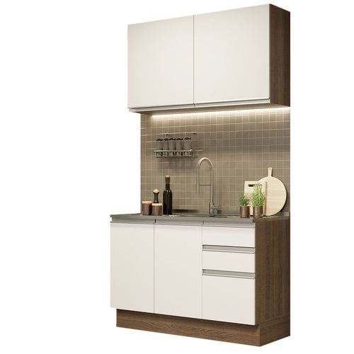 Cocina Integral 120cm Glamy Madesa 03 BM