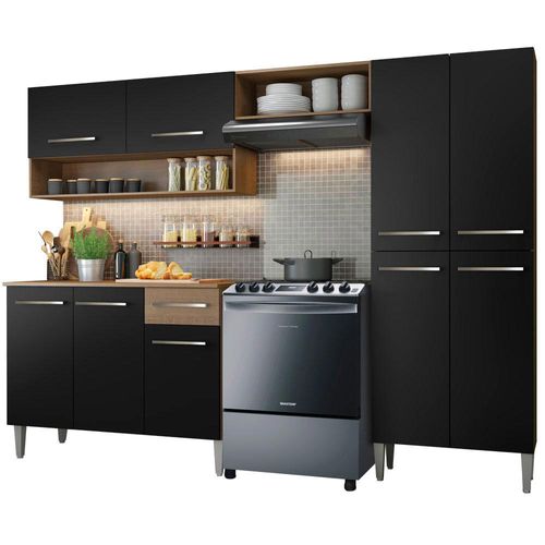 Cocina Integral Compacta 229cm Emilly Pop Madesa 02
