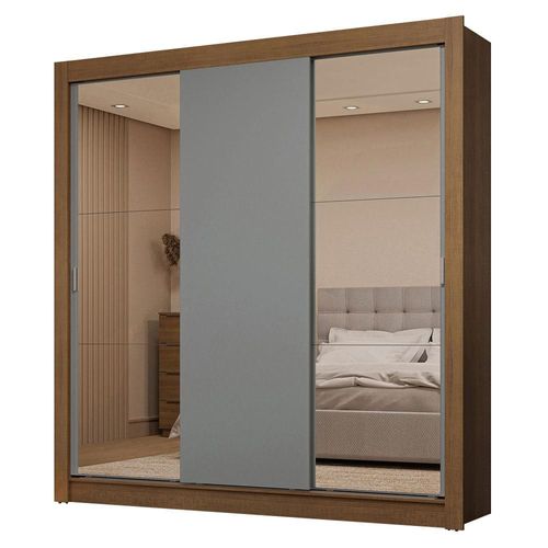 Ropero Closet Madesa 3 Puertas 2 Espejos MG 01