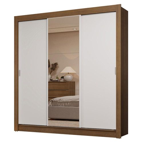 Ropero Closet Madesa 3 Puertas 1 Espejo MB 01
