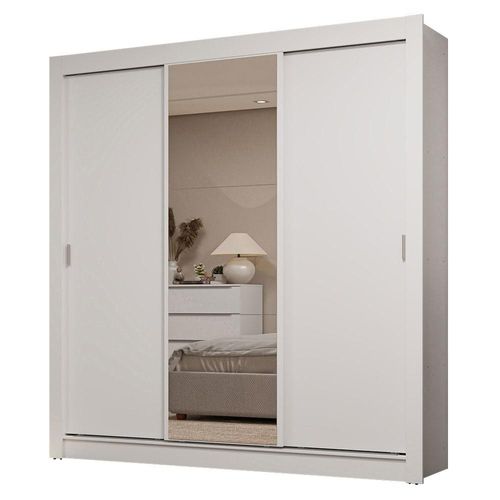 Ropero Closet Madesa 3 Puertas 1 Espejo BB 01