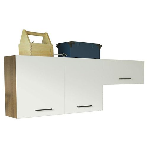 Kit Gabinete Superior Almacenamiento Garaje Madesa 200cm BM