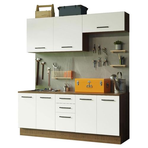 Mueble Modular Integral Almacenamiento Garaje Madesa 200 MB
