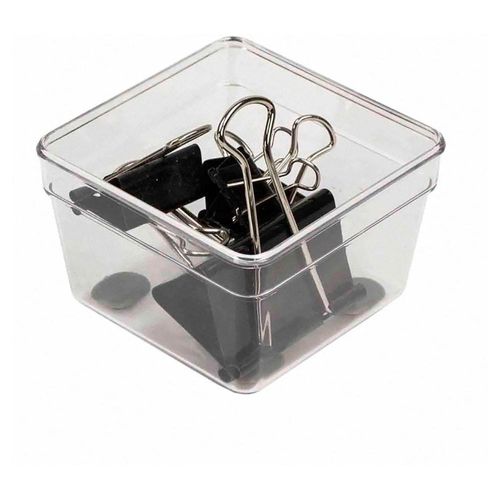 Caja organizadora transparente
