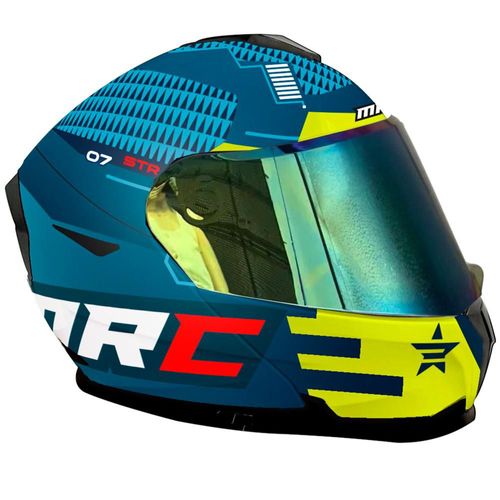 Casco Abatible MRC-67ATXL Azul Extra Grande