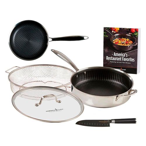 juego de sartenes Titan multiusos de Copper Chef
