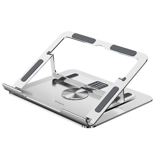 Soporte para Laptop JRC S7X 17.3" Ajustable 360° Aluminio Plegable