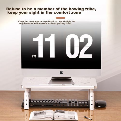 Soporte para Laptop y Monitor NVV ACS-NP-14 Blanco
