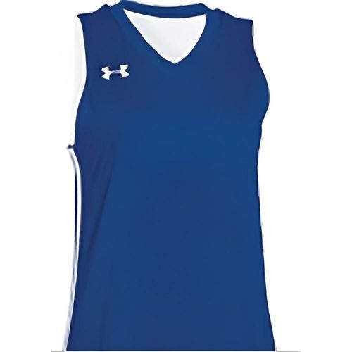 Tank Under Armour JSY. Drop Royal para Mujer UKJ126W-ROWH L azul