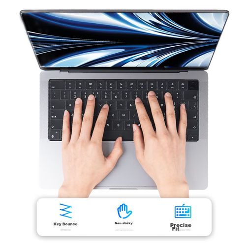 Protector de Teclado Lention para MacBook Air 13.6" M2 A2681 Transparente