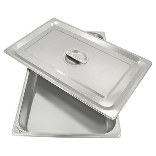 Inserto Acero Inoxidable 1/1 con Tapa 6.5 cm Shorbull