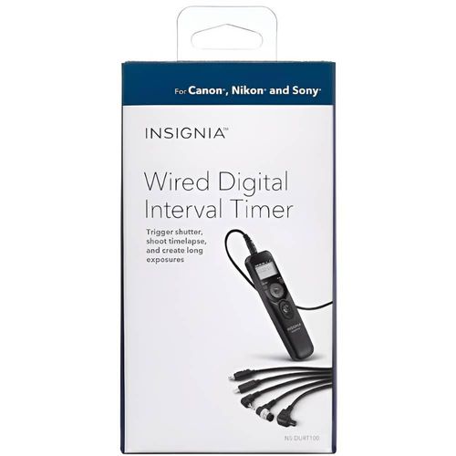 Temporizador digital universal con cable para cámara Insignia