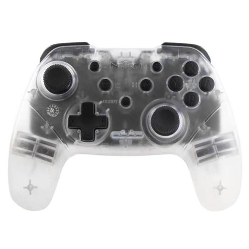 Control inalámbrico Nyko Core para Nintendo Switch color transparente