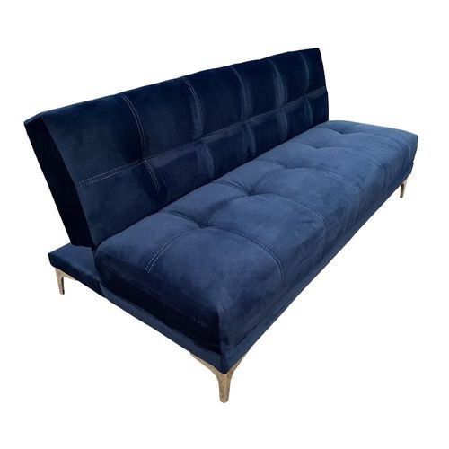 SOFA CAMA MADRID COLOR AZUL 3 POSICIONES