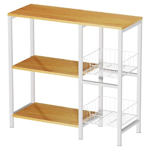 Rack Mueble Con Repisas Multiusos Horno De Microondas Cocina