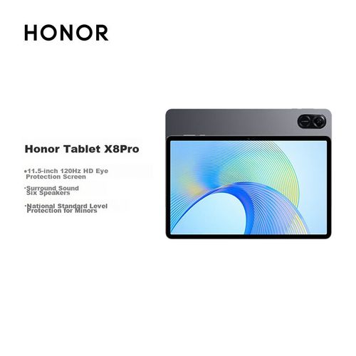 Tablet Honor X8 Pro 11.5" Gris 8GB+256GB