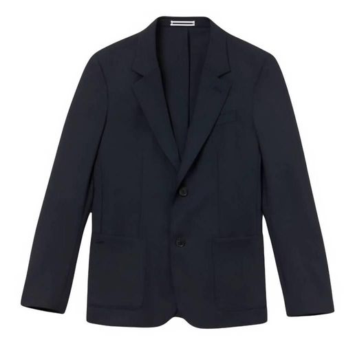 Blazer Lacoste VH9981 Sarga de Lana color Azul para Hombre