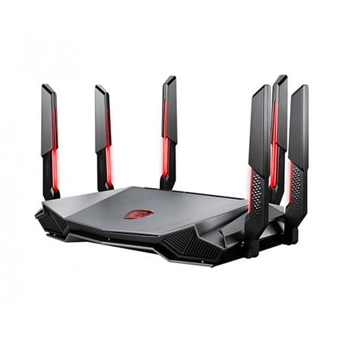 Router Msi Radix AXE6600 6E tri-band 4804mbits 2.4/5/6ghz