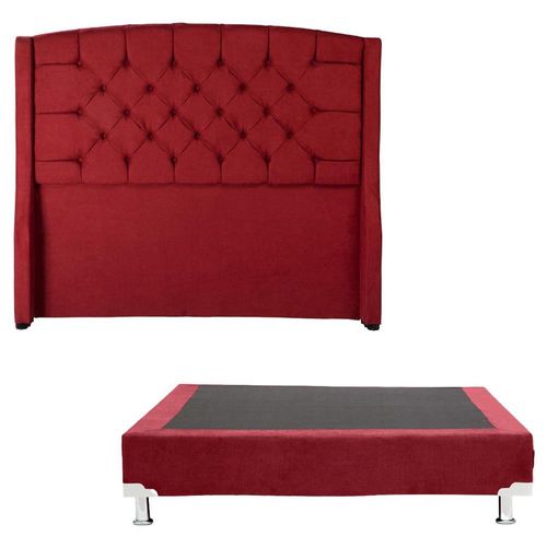 Cabecera Individual Dicasa Sitka Rojo + Box Red RGH