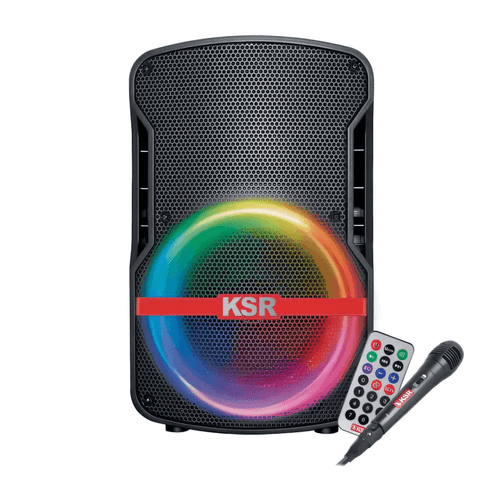 Bafle Profesional Recargable 8puLG C/ Micrófono Kaiser