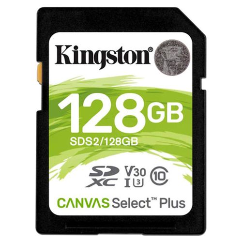 Memoria Kingston Canavas Select Plus SDXC de 128GB.