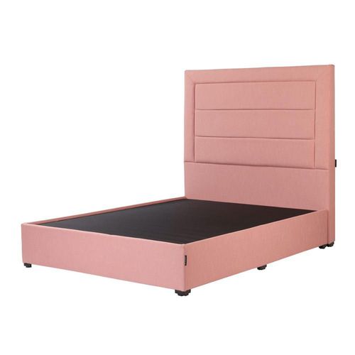 Cabecera King Size Dicasa Blend Palo de Rosa + Base cama RGH