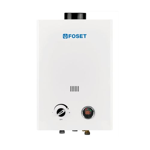 Calentador instantáneo Foset 6L 1 servicio gas LP 45271 blanco