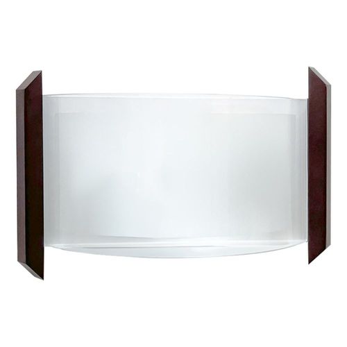 Lampara De Pared Luz Ideal, Arbotante Cañitas Chocolate.