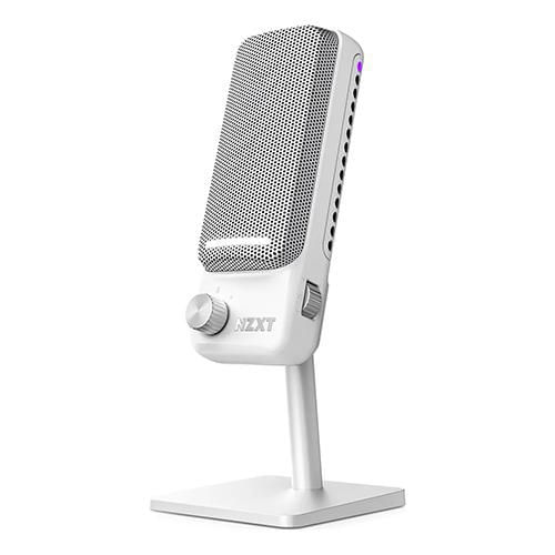 Microfono Nzxt Capsule Elite blanco cardioide capsula 25mm suprecion