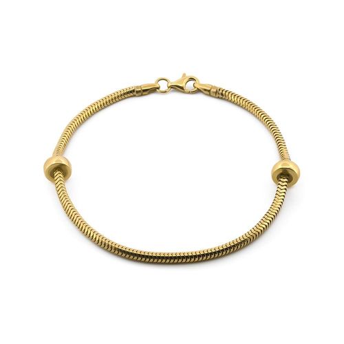 Pulsera Pulso Base 20 cm Oro Sólido 14k