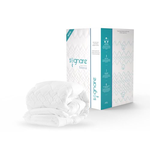 Sognare Cubre Colchón Balance King Size Hipoalergénico y Lavable