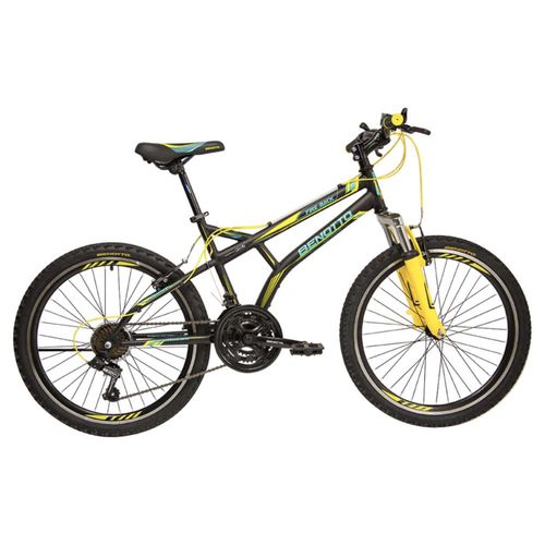 Bicicleta BENOTTO Montaña FIRE BACK R24 21V Shimano Negro Unitalla