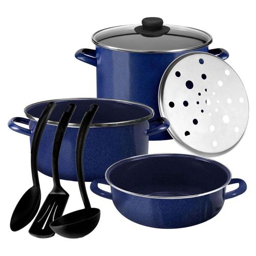 Set Para Hacer Tamales Ekco Hecho de Acero Esmaltado