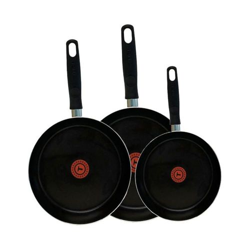 Juego 3 Sartenes T-Fal Aluminio 20/24/26 Antihaderente Vital