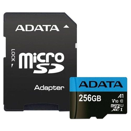 Memoria ADATA Premier MicroSDXC UHS-1 de 256 GB, Clase 10, incluye