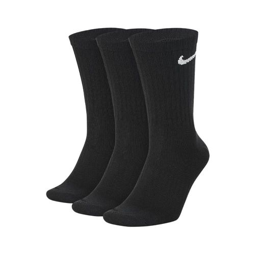 CALCETAS NIKE EVERYDAY LIGHTWEIGHT NEGRO 21-24 CM (3 PARES) SX7676-010