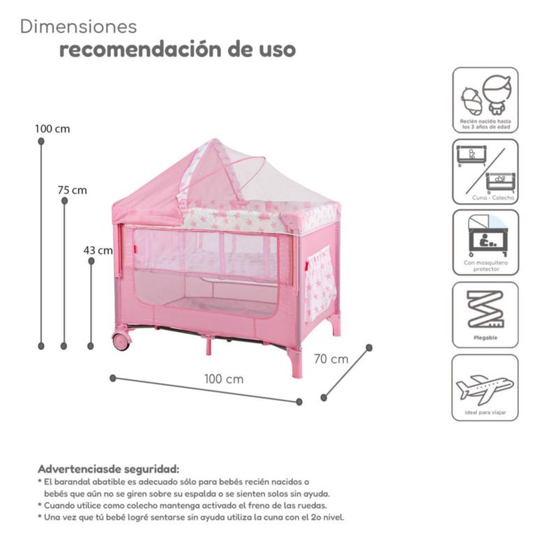 Cuna-Colecho-Love---Care-rosa-5