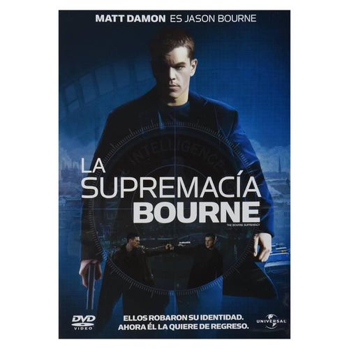 La Supremacia Bourne (2004) película en DVD