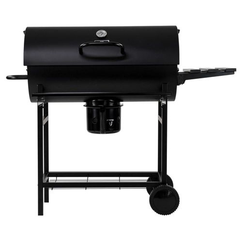 AVERA Asador De Carbón Tipo Barril 70 Cm Parrilladas ACB02