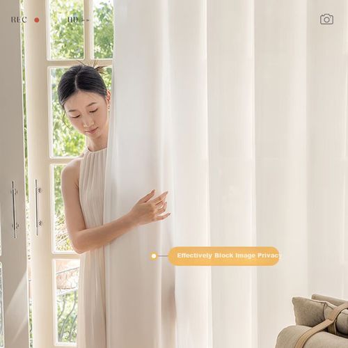 Cortina gasa translúcida IKEA 300cm