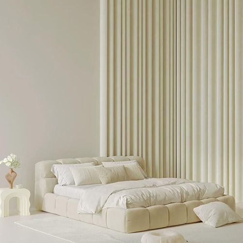 Cortina Blackout Leche de Coco 300cm