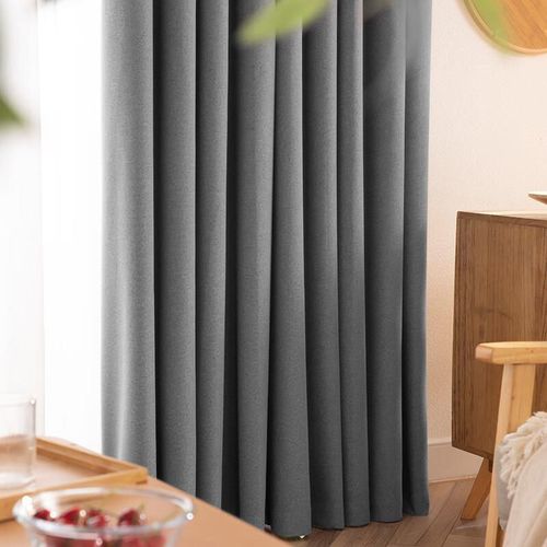 Cortina JINCHAN Opaca Gris 180x240cm