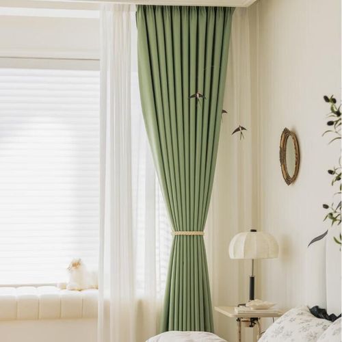 Cortinas Opacas Mercury Verde 180x250