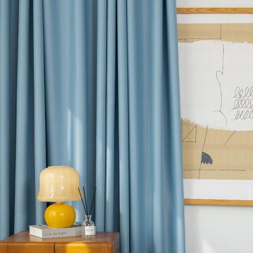 Cortina Beini Azul 200x270m Blackout