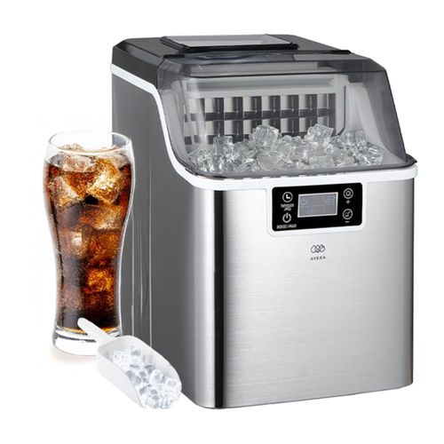 Maquina Para Hacer Hielos Hasta 20 Kg Al Día Portátil Avera MH02