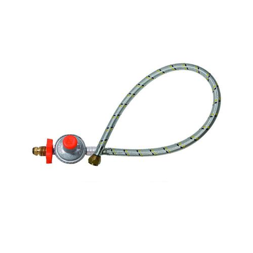 REGULADOR GAS LP BAJA PRESION R3 C/MANGUERA 2 M CONEX GIRATORIA INGUSA
