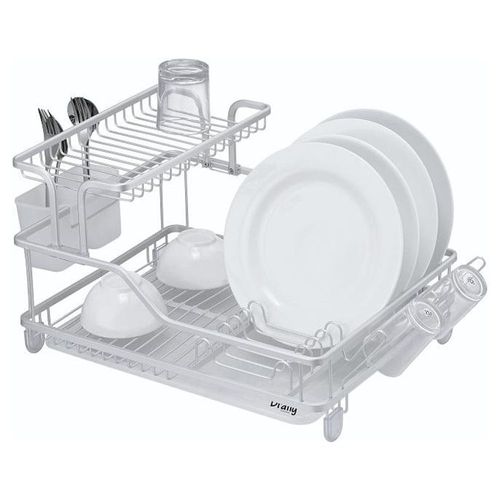 Escurridor Mino Aluminio Charola Pvc Resistente Brang